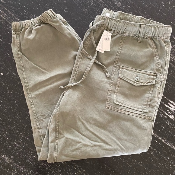 aerie Pants - aerie NWT Olive Green Women’s Cargo Jogger Pants XL